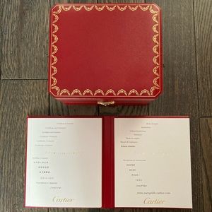 Cartier new watch or bracelet box